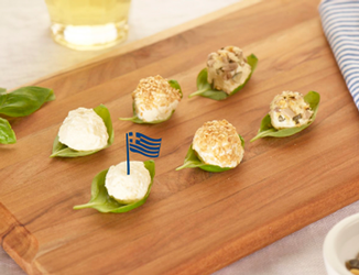 Schafskäse-Bällchen